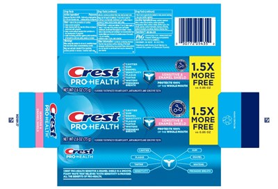 69423-783 (Crest Pro Health Sensitive And Enamel Shield)